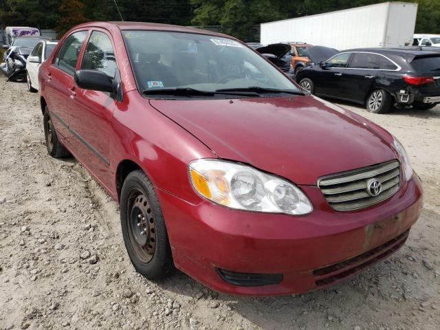 Фото 1 с аукциона – 2003 TOYOTA COROLLA CE с VIN 2T1BR32E03C029565