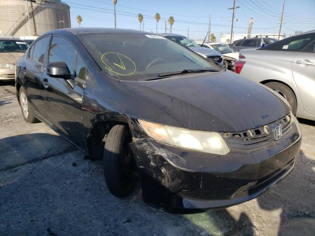 HONDA CIVIC LX 2012 with VIN 19XFB2F51CE356410 - Photo from auction