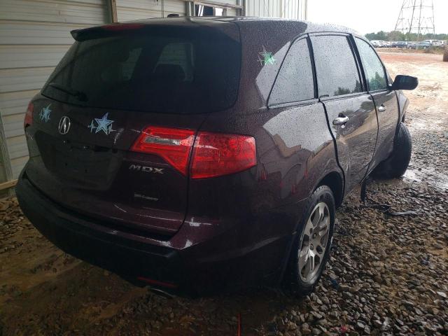 Photo 4 from auction – 2009 ACURA MDX TECHNO with VIN 2HNYD28669H514918