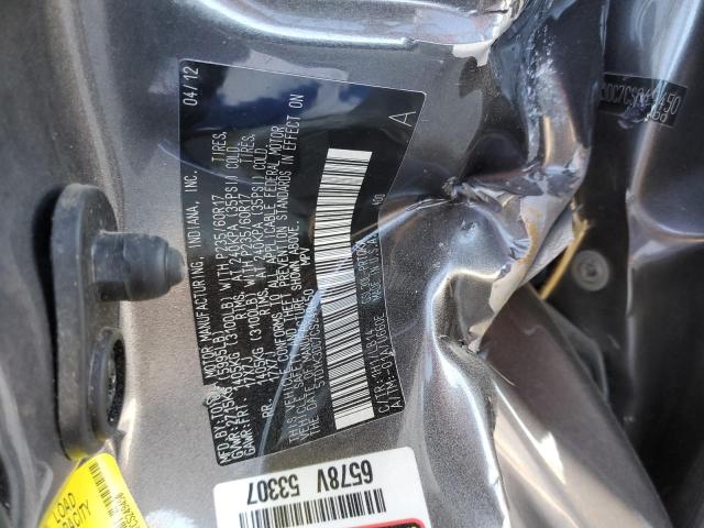 Photo 10 from auction – 2012 TOYOTA SIENNA XLE with VIN 5TDYK3DC7CS249450