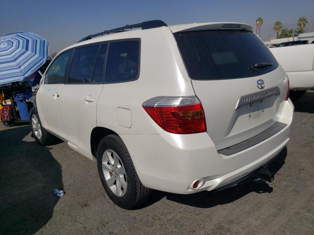 Photo 3 from auction – 2010 TOYOTA HIGHLANDER with VIN 5TDKK3EH1AS023403