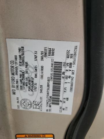 Photo 10 from auction – 2005 FORD EXPLORER L with VIN 1FMZU75W75UB91851