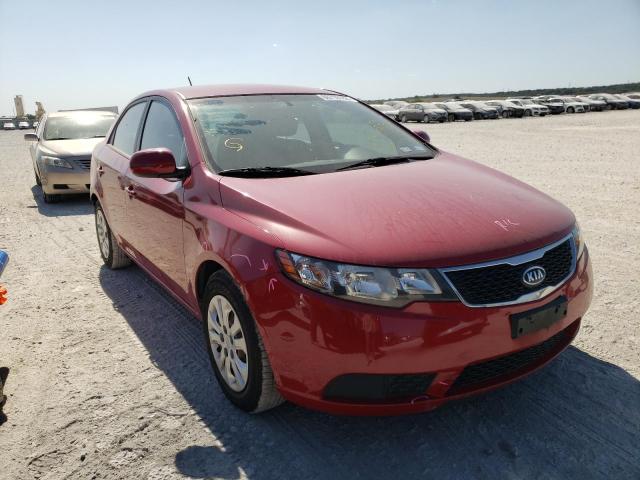 KIA FORTE EX 2013 with VIN KNAFU4A22D5702350 - Photo from auction