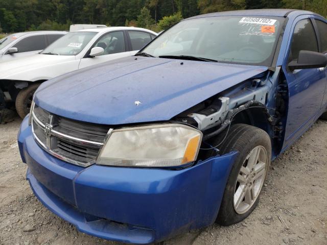 Photo 9 from auction – 2008 DODGE AVENGER SX with VIN 1B3LC56K48N168413