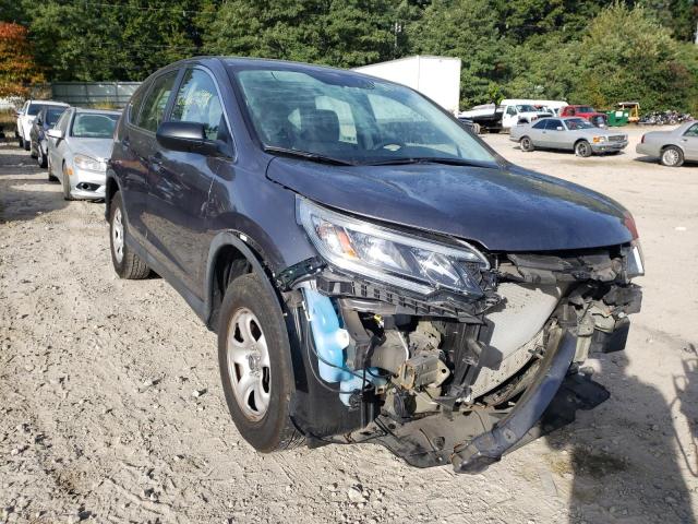 HONDA CR-V LX 2015 with VIN 5J6RM4H35FL088319 - Photo from auction