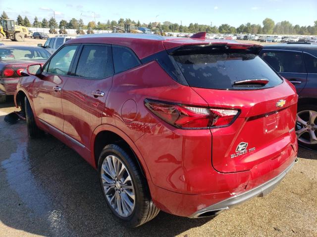 Photo 3 from auction – 2020 CHEVROLET BLAZER PRE with VIN 3GNKBLRS1LS623091