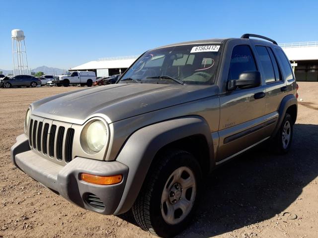 Photo 2 from auction – 2004 JEEP LIBERTY SP with VIN 1J4GL48KX4W25003