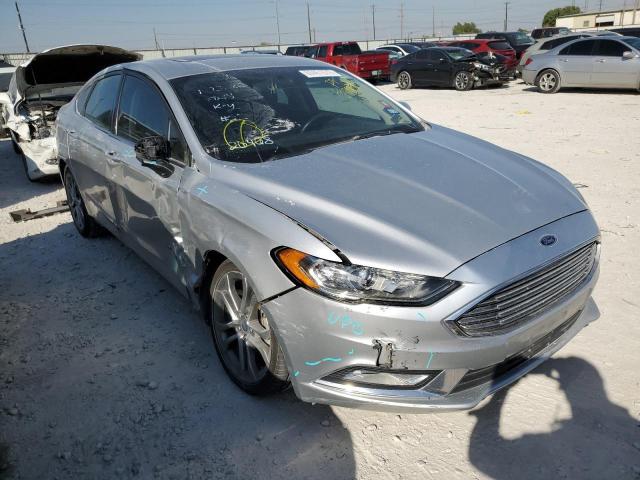 FORD FUSION SE 2017 with VIN 3FA6P0LUXHR234698 - Photo from auction