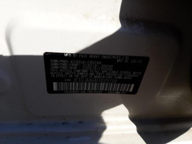 Photo 10 from auction – 2015 SUBARU IMPREZA with VIN JF1GJAA64FG025154