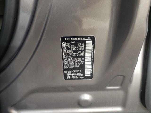 Photo 10 from auction – 2015 NISSAN QUEST S with VIN JN8AE2KP8F9127115