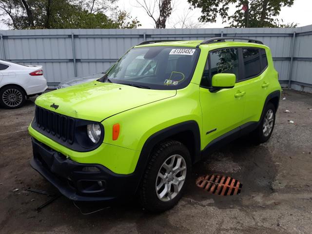 Photo 2 from auction – 2017 JEEP RENEGADE L with VIN ZACCJBBB7HPG52088