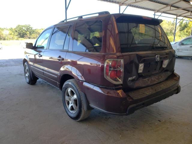 Photo 3 from auction – 2007 HONDA PILOT EXL with VIN 5FNYF28587B034003