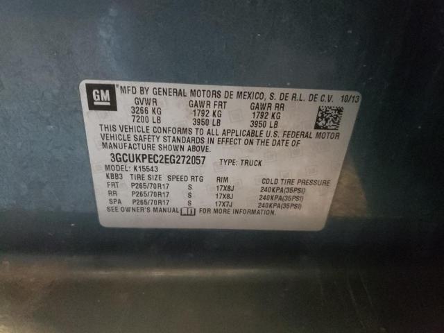Photo 10 from auction – 2014 CHEVROLET SILVERADO with VIN 3GCUKPEC2EG272057