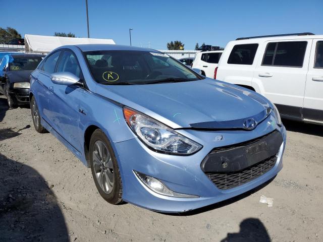 HYUNDAI SONATA HYB 2013 with VIN KMHEC4A49DA099225 - Photo from auction
