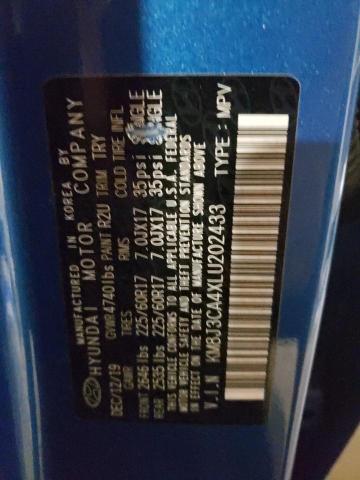 Photo 10 from auction – 2020 HYUNDAI TUCSON LIM with VIN KM8J3CA4XLU202433