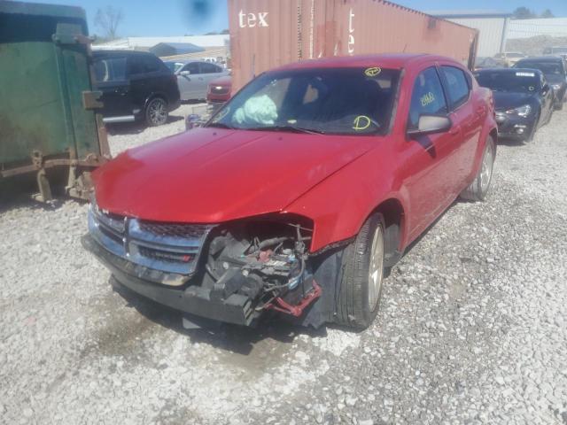 Photo 2 from auction – 2013 DODGE AVENGER SE with VIN 1C3CDZAB1DN661829