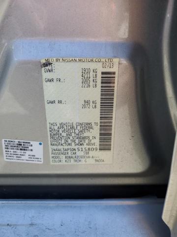 Photo 10 from auction – 2013 NISSAN ALTIMA 2.5 with VIN 1N4AL3AP5DN515809