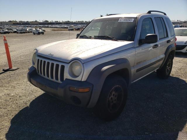 Photo 2 from auction – 2003 JEEP LIBERTY SP with VIN 1J4GL48KX3W646015