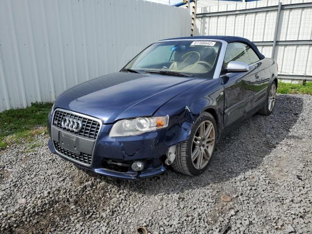 Photo 2 from auction – 2007 AUDI A4 3.2 CAB with VIN WAUDH48H27K017440