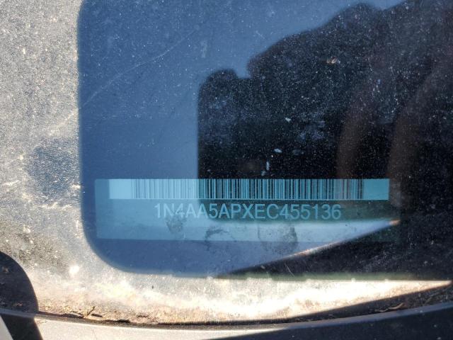 Photo 10 from auction – 2014 NISSAN MAXIMA S with VIN 1N4AA5APXEC455136