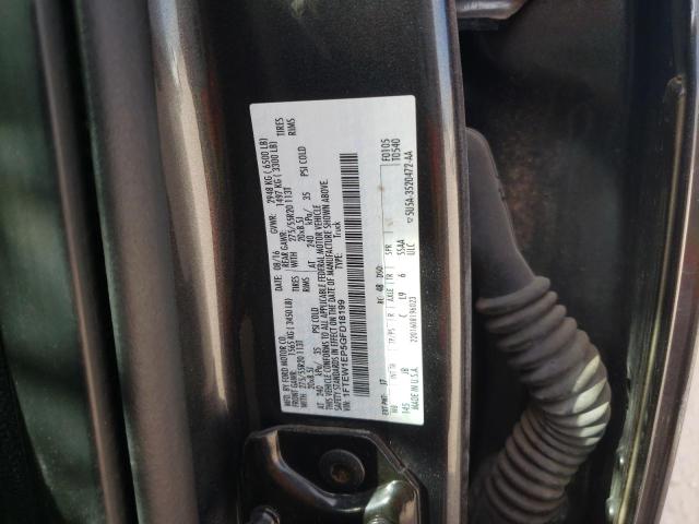 Photo 10 from auction – 2016 FORD F150 SUPER with VIN 1FTEW1EP5GFD18199
