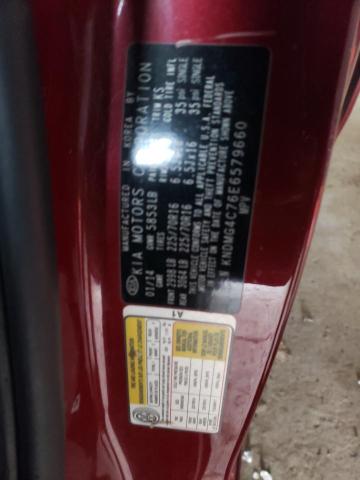 Photo 10 from auction – 2014 KIA SEDONA LX with VIN KNDMG4C76E6579660