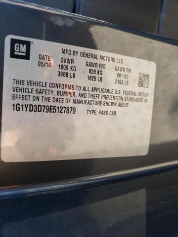 Photo 10 from auction – 2014 CHEVROLET CORVETTE S with VIN 1G1YD3D79E5127879