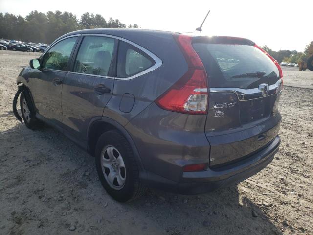 Photo 3 from auction – 2015 HONDA CR-V LX with VIN 5J6RM4H35FL088319