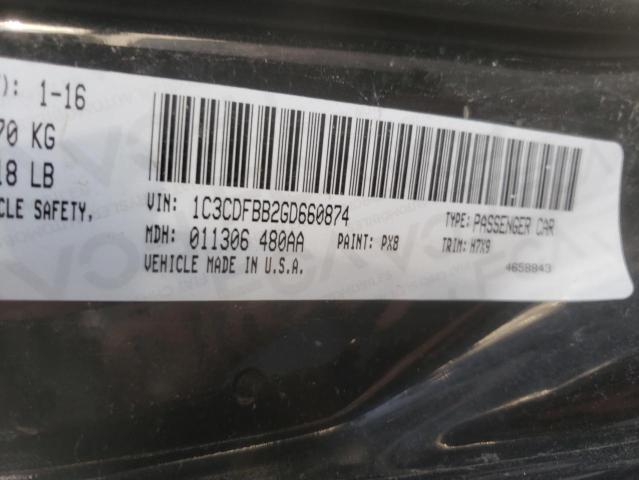 Photo 10 from auction – 2016 DODGE DART SXT with VIN 1C3CDFBB2GD660874
