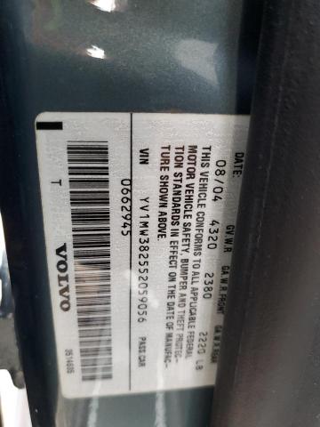 Photo 10 from auction – 2005 VOLVO V50 2.4I with VIN YV1MW382552059056