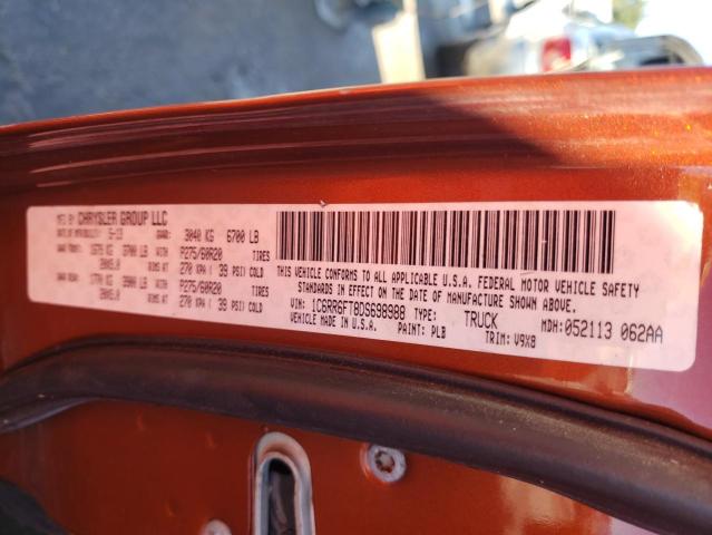 Photo 10 from auction – 2013 RAM 1500 ST with VIN 1C6RR6FT8DS698988