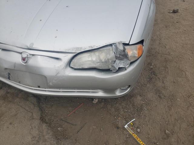 Photo 9 from auction – 2001 CHEVROLET MONTE CARL with VIN 2G1WW12E719109529