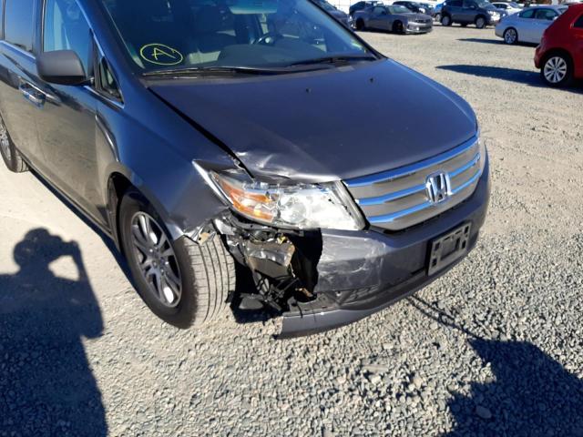 Photo 9 from auction – 2012 HONDA ODYSSEY EX with VIN 5FNRL5H64CB065802