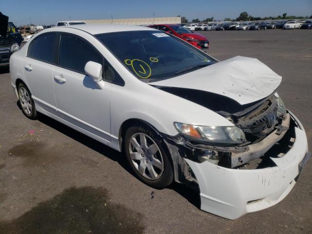 HONDA CIVIC LX 2009 with VIN 19XFA16579E016314 - Photo from auction