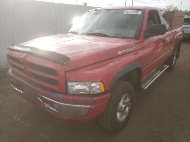 Photo 2 from auction – 1999 DODGE RAM 1500 with VIN 1B7HF13Z1XJ547820