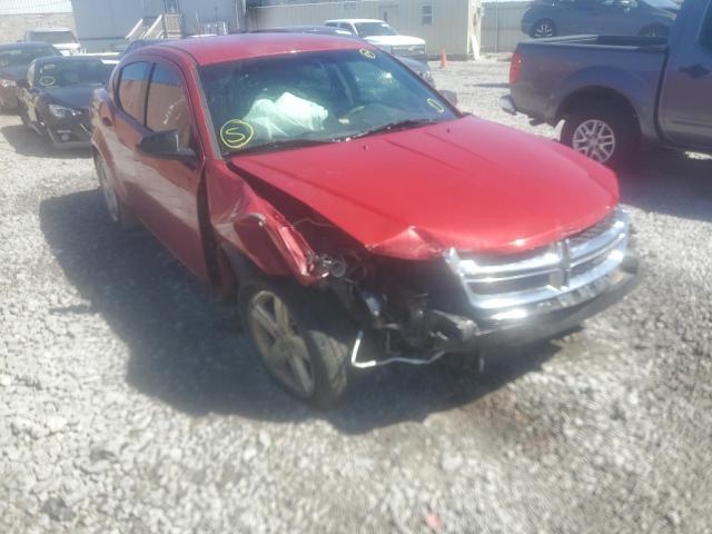 DODGE AVENGER SE 2013 with VIN 1C3CDZAB1DN661829 - Photo from auction