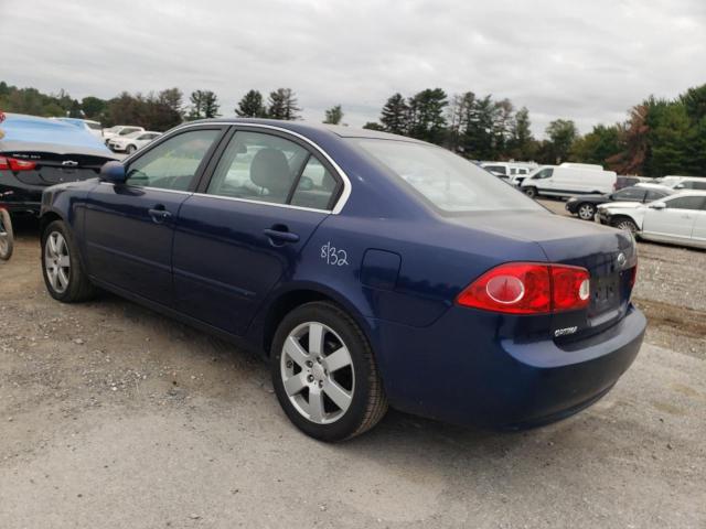 Photo 3 from auction – 2008 KIA OPTIMA LX with VIN KNAGE123785170588