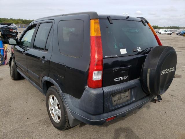 Photo 3 from auction – 2003 HONDA CR-V EX with VIN SHSRD78893U157975