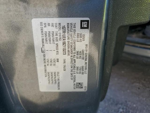 Photo 10 from auction – 2011 GMC SIERRA C15 with VIN 1GTR1UEA1BZ113273