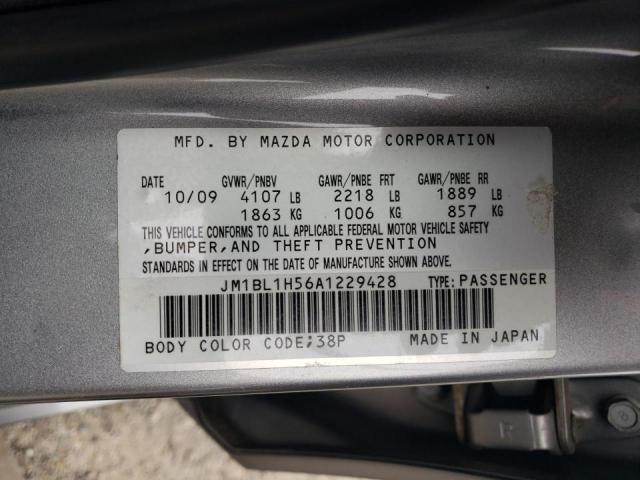 Photo 10 from auction – 2010 MAZDA 3 S with VIN JM1BL1H56A1229428