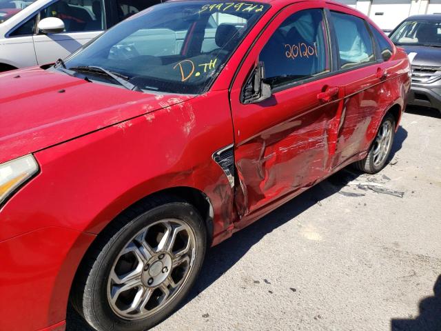 Photo 9 from auction – 2008 FORD FOCUS SE with VIN 1FAHP35N18W261396