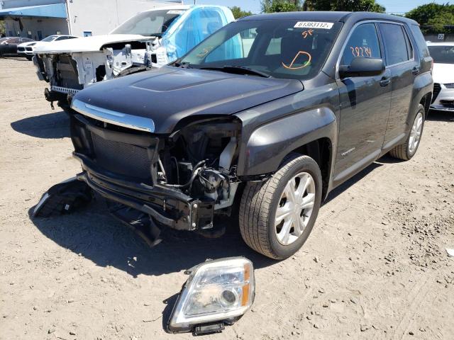 Photo 2 from auction – 2017 GMC TERRAIN SL with VIN 2GKALMEK8H6185077