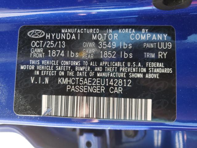 Photo 10 from auction – 2014 HYUNDAI ACCENT GLS with VIN KMHCT5AE2EU142812