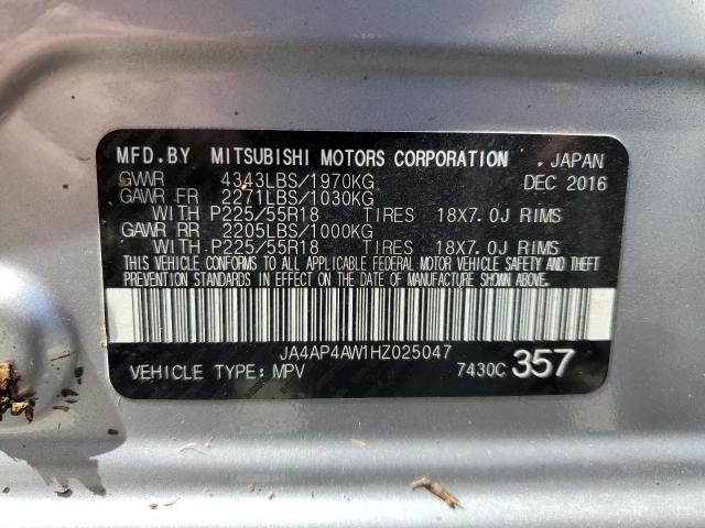 Photo 10 from auction – 2017 MITSUBISHI OUTLANDER with VIN JA4AP4AW1HZ025047