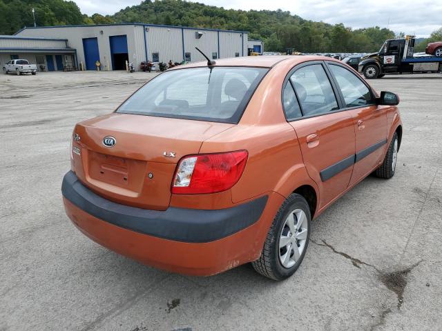 Photo 4 from auction – 2008 KIA RIO BASE with VIN KNADE123X86393429