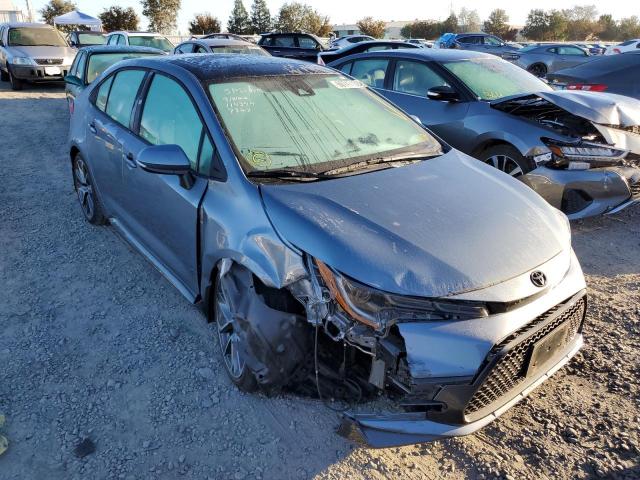 TOYOTA COROLLA SE 2021 with VIN 5YFP4MCE6MP067327 - Photo from auction