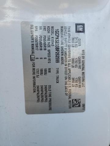 Photo 10 from auction – 2011 CHEVROLET SILVERADO with VIN 1GCPKSE33BF262599