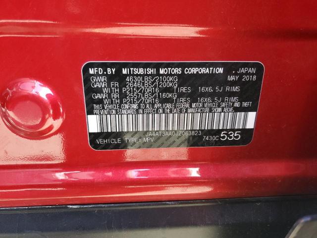 Photo 10 from auction – 2018 MITSUBISHI ECLIPSE CR with VIN JA4AT3AA0JZ063823