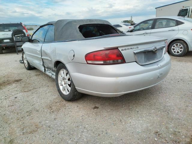 Photo 3 from auction – 2004 CHRYSLER SEBRING GT with VIN 1C3EL75R14N190269