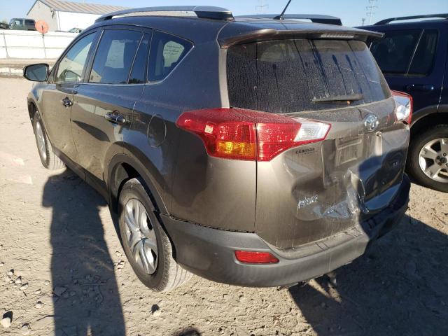 Photo 3 from auction – 2014 TOYOTA RAV4 LE with VIN JTMZFREV0ED039170